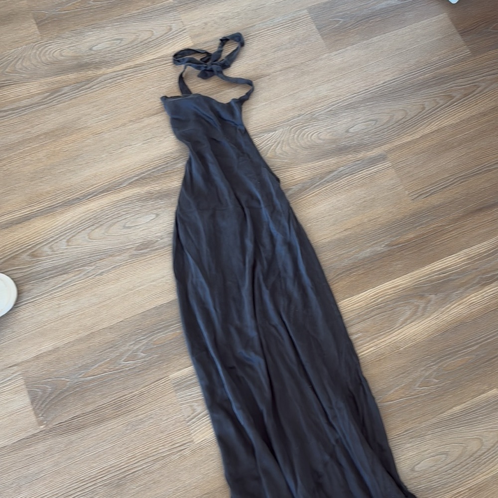 NWT DISSH AIMEE BLACK SILK COWL NECK DRESS - Picture 10 of 16